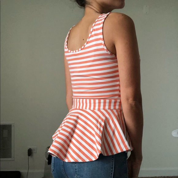 BEBE Peplum Top - Picture 2 of 5